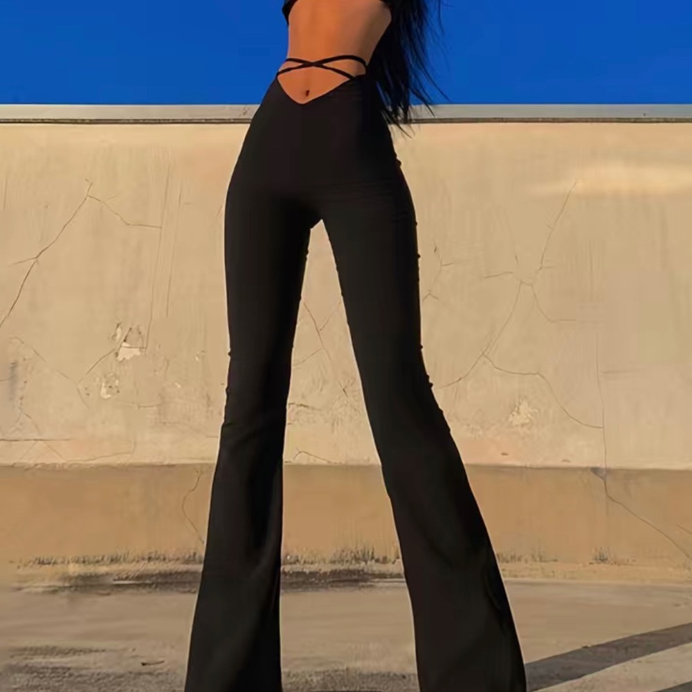 Flared tights
